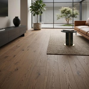 PARQUET PREFINITI - Rovere 1 Strip - Walnut - Verniciato Opaco-3